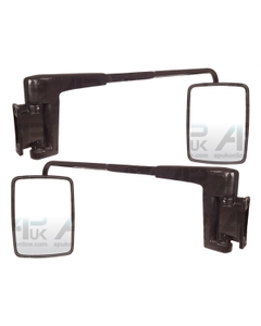 UNIVERSAL MIRROR ARM PAIR WITH HEADS 11.5 X 8.5