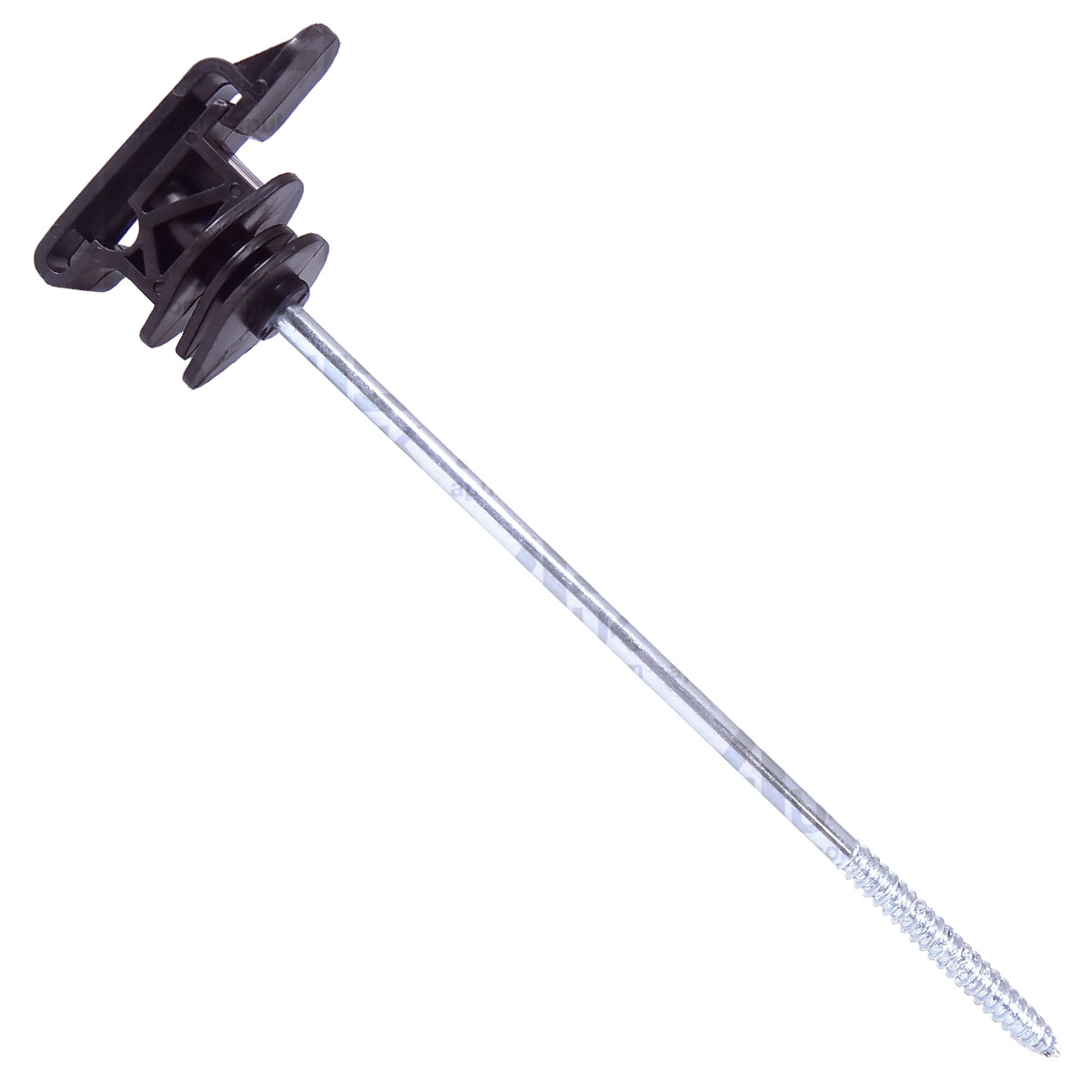 100 Electric Fence Long Screw Poly Tape Ribbon Insulators 20mm 40mm Off set Rope