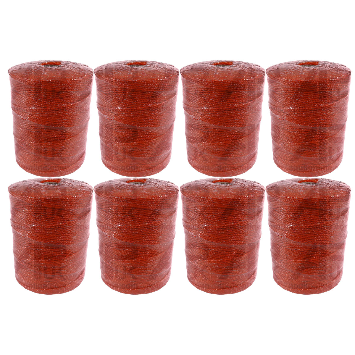 8 Rolls 500m x 2mm 3 Strand Electric Fence Polywire Poly Wire Fencing Energiser