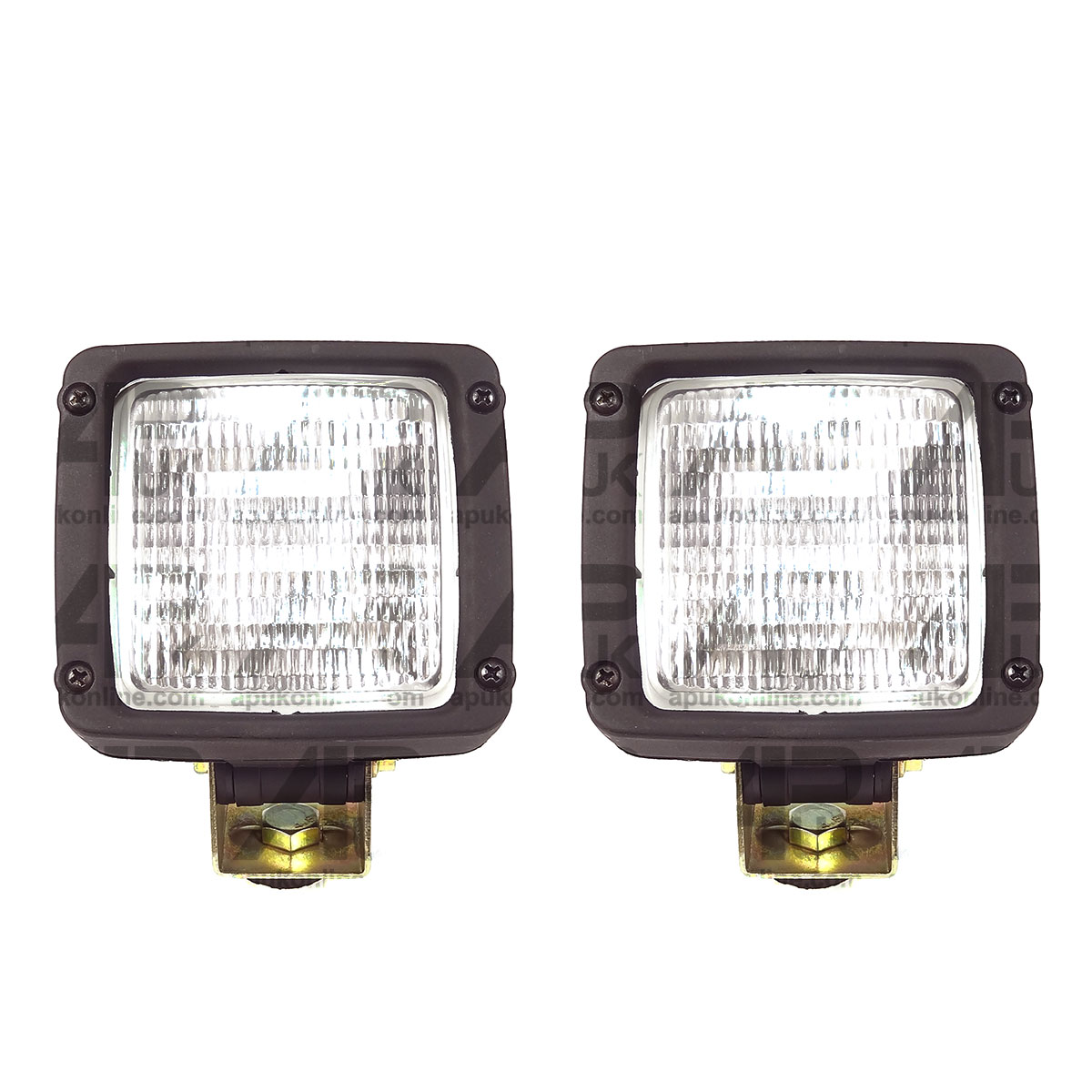 2 Tractor Work Light Lamp for Massey Ferguson New Holland John Deere Case David