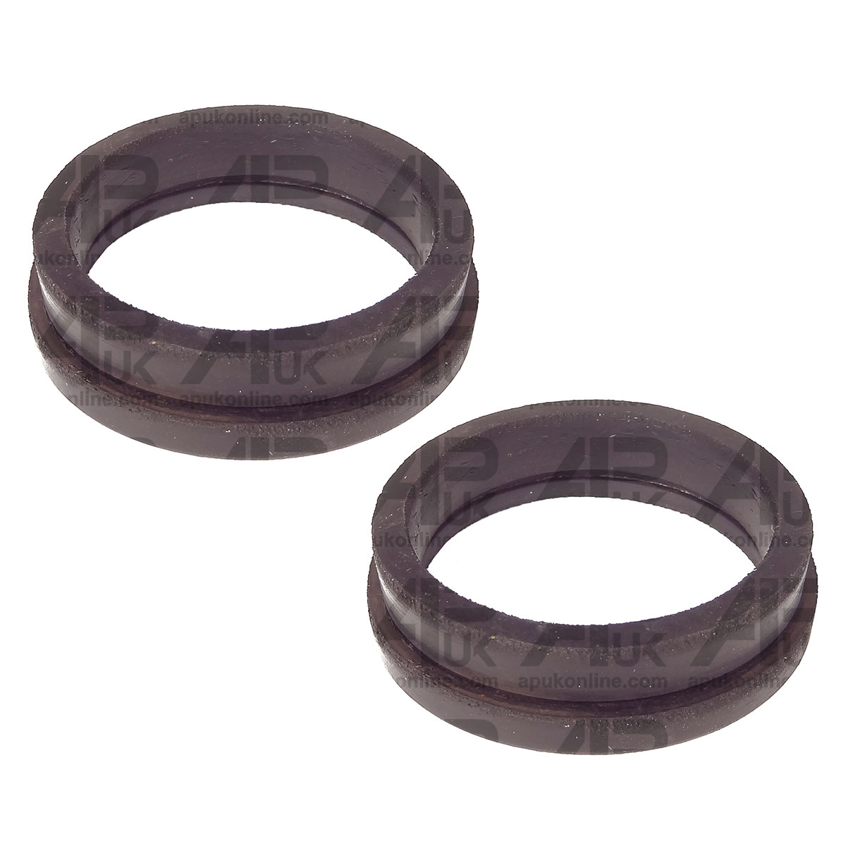 PAIR Side Light Lamp Rubber Surrounds for Case International David Brown Tractor