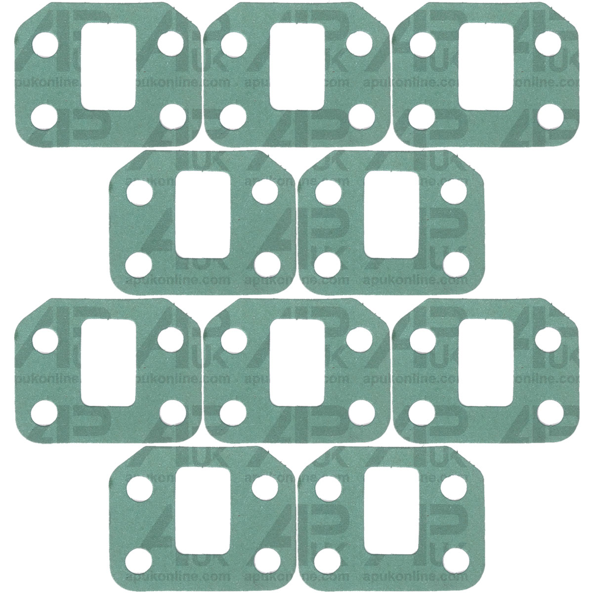 10x Fuel Pump Gasket 4 Hole for Massey Ferguson Case International JCB Tractor