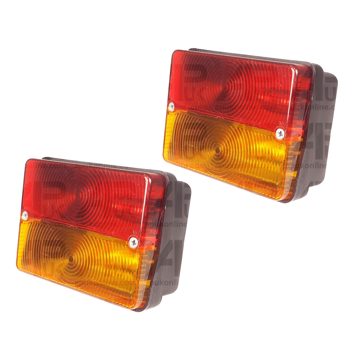 Pair of Rear Tail Stop Light Lamp for Massey Ferguson 230 240 250 275 Tractor