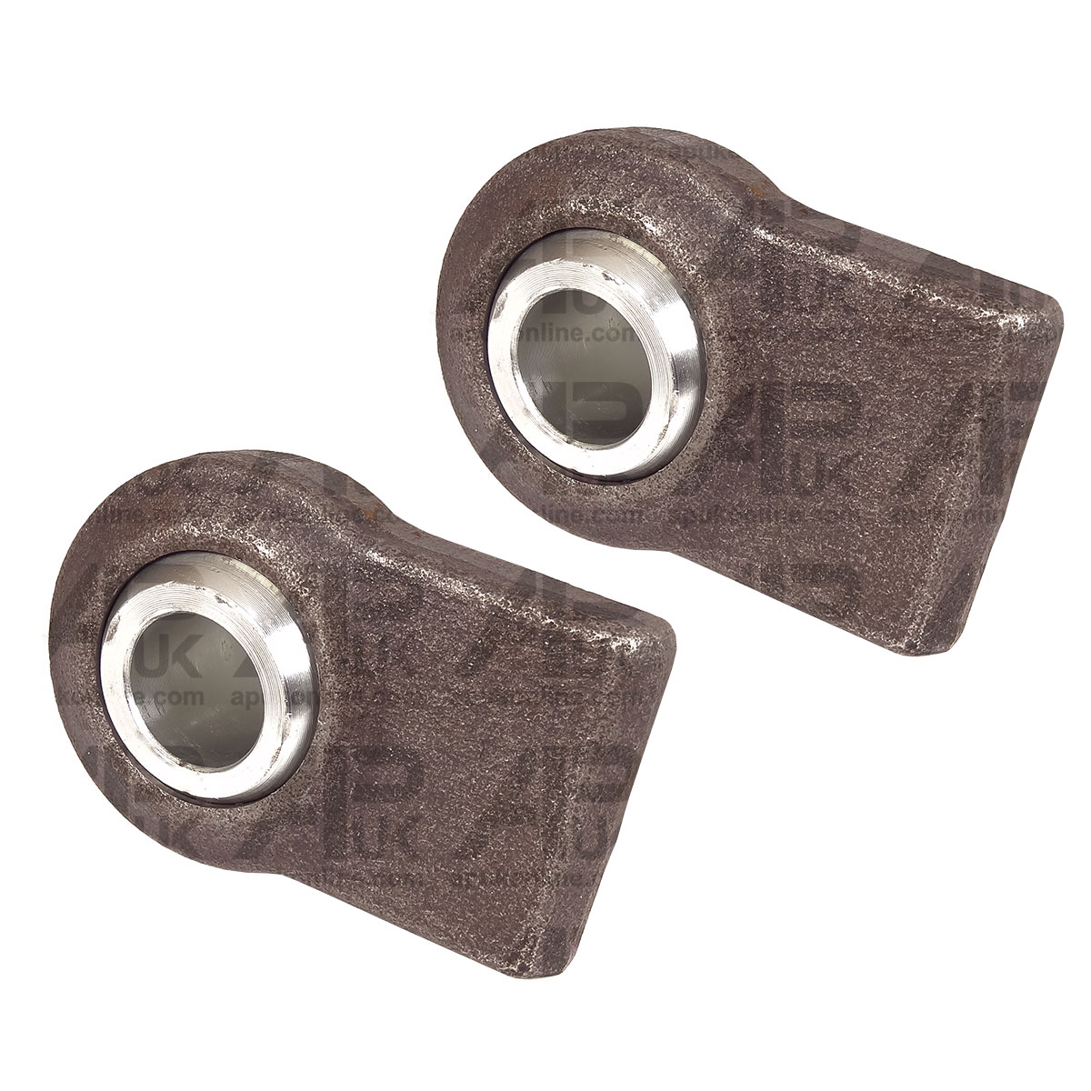 Pair of Weld on Lower Link Ball Ends Cat 1 for Massey Ferguson Fordson Tractor