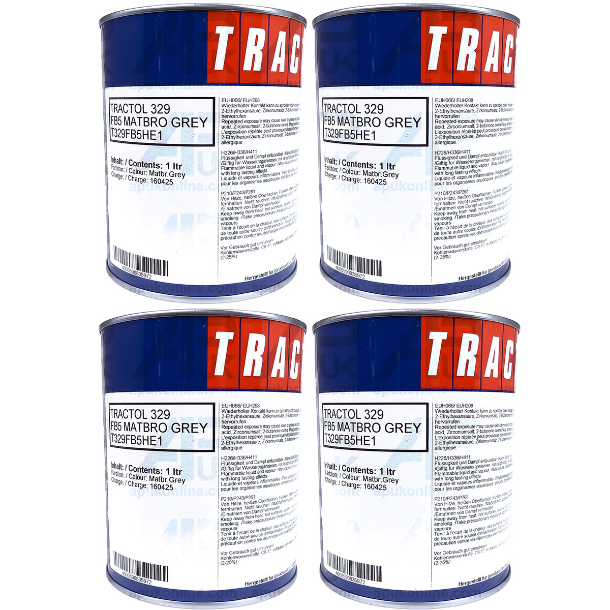 4 Litre Ltr Matbro Telehandler Loader Forklift Telescopic Grey Paint Tractol