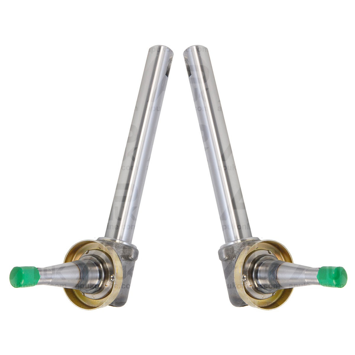 Pair of Steering Spindles Stub Axle Pins for Massey Ferguson 165 265 275 Tractor