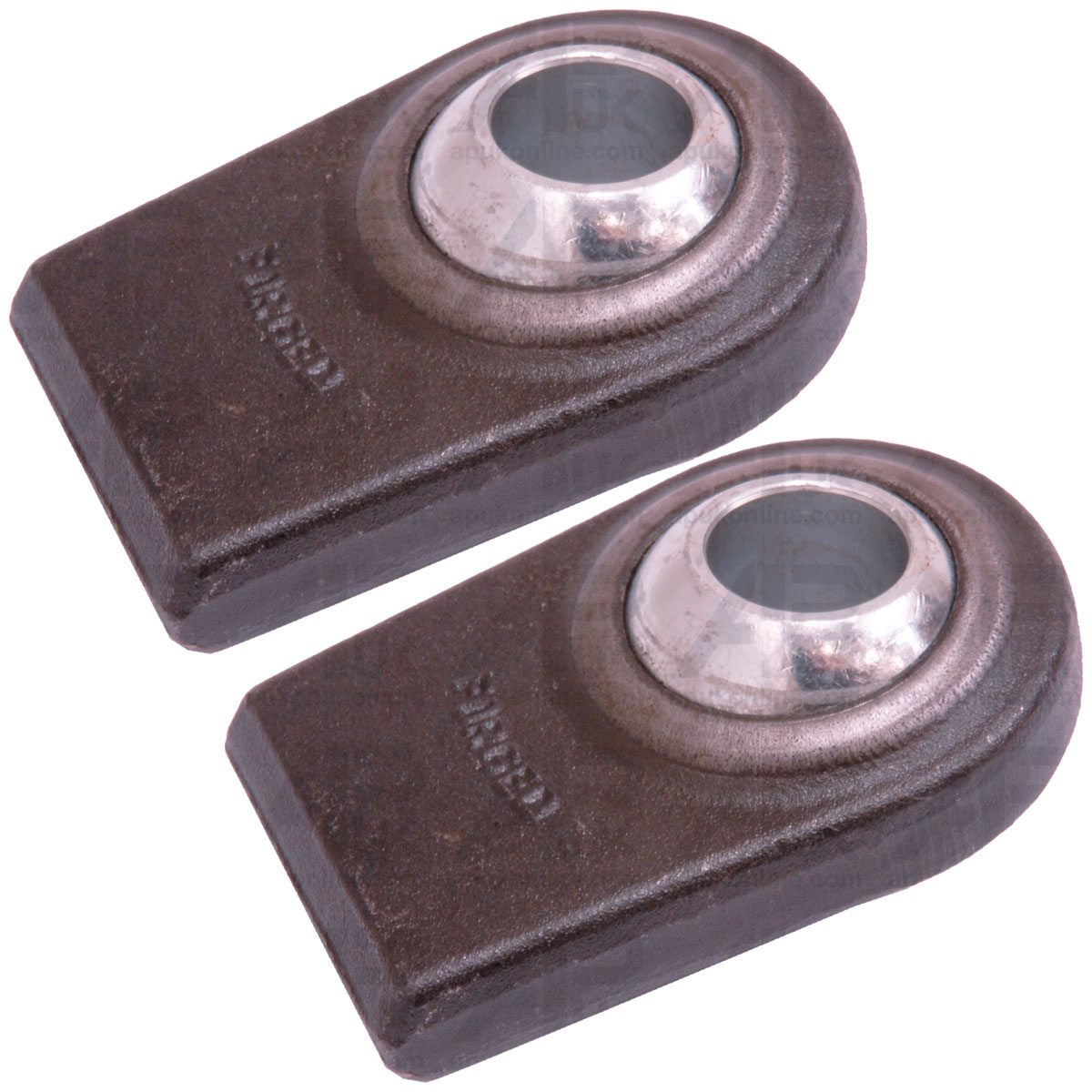 PAIR Link arm Weld on Ball end Cat 2 Heavy for Massey Ferguson Case Ford Tractor