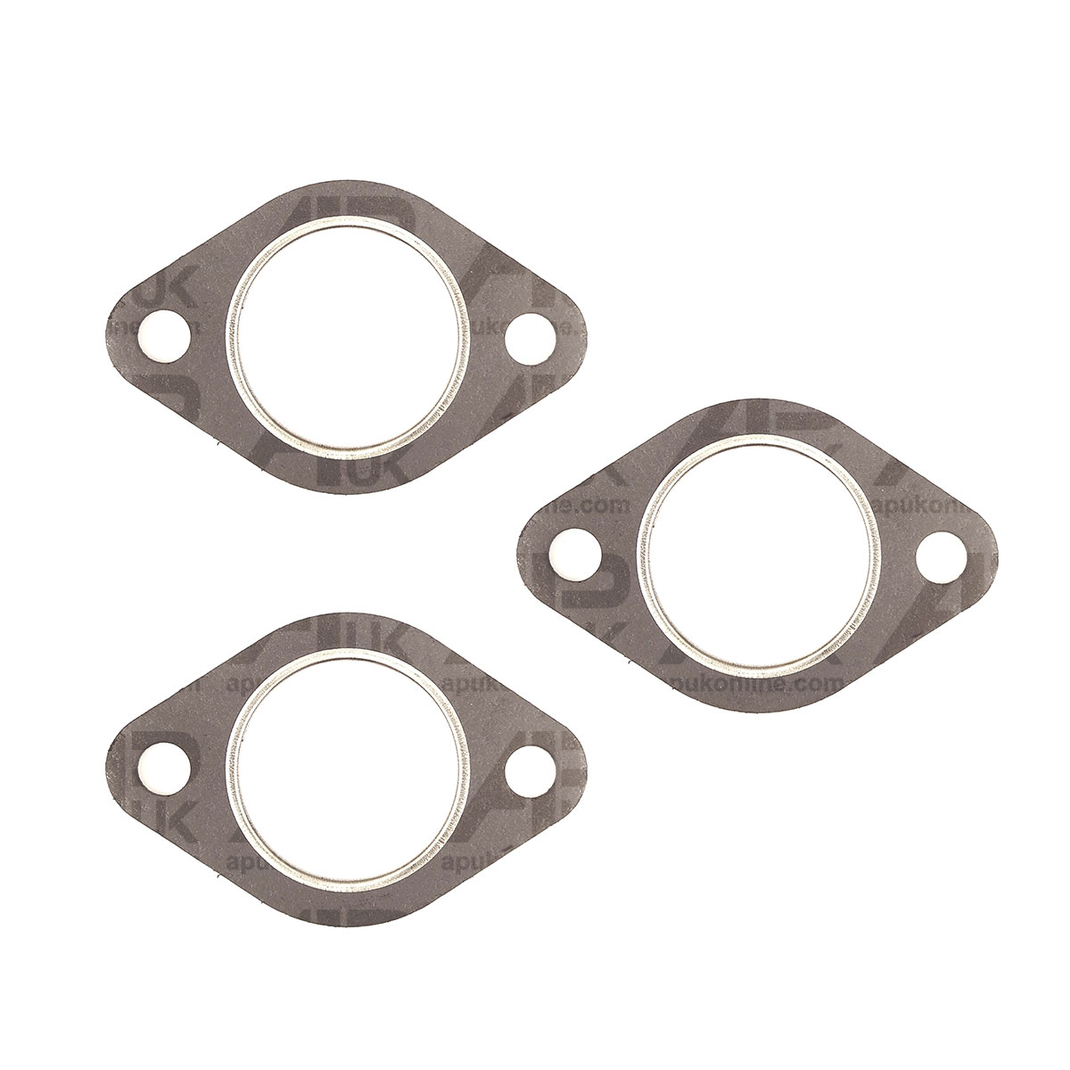 Exhaust Manifold Gasket Set 3 Cylinder for John Deere 6110 1640 1750 Tractor