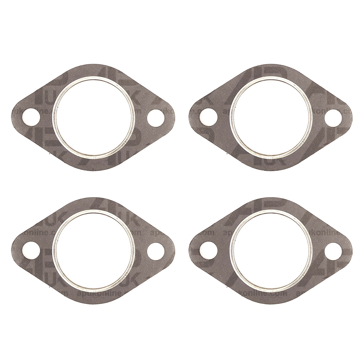 Exhaust Manifold Gasket Set 4 Cylinder for John Deere 2130 2140 2240 Tractor