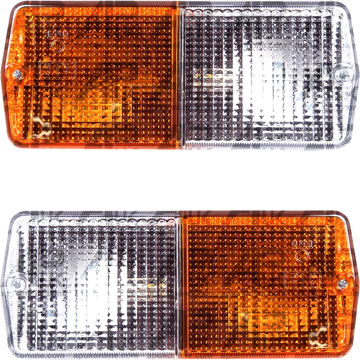 Pair of Front Side Indicator Light Lamp for Massey Ferguson 240 265 275 Tractor