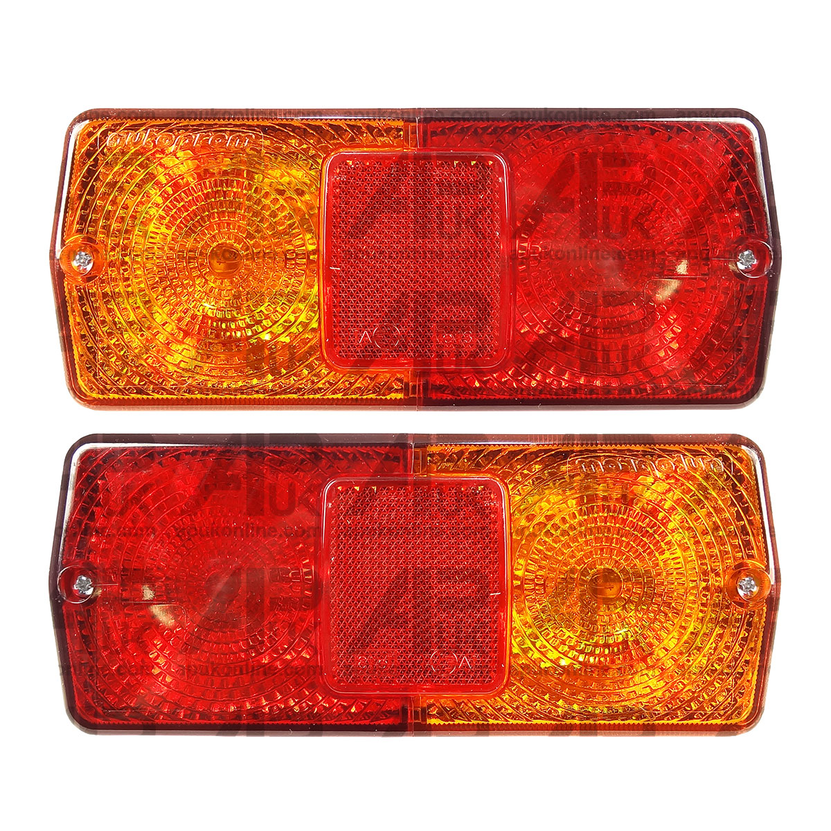 2X Rear Tail Brake Light Lamp for McCormick CX MC MTX XTX 90 100 110 115 Tractor