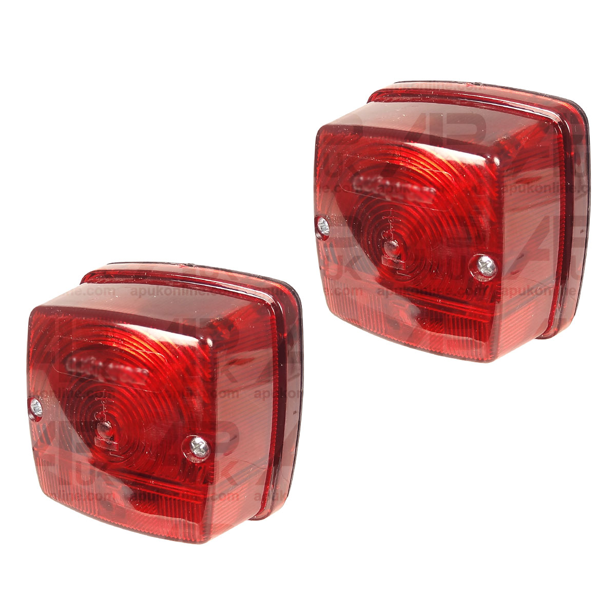 Pair of Rear Stop Brake Tail Lights lamps c/w Bulbs for John Deere 2030 Tractor