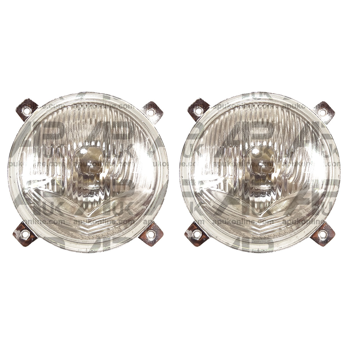 2x 12V Headlight Lamps for Ford 2310 2610 2810 2910 3610 3910 4110 4610 Tractor