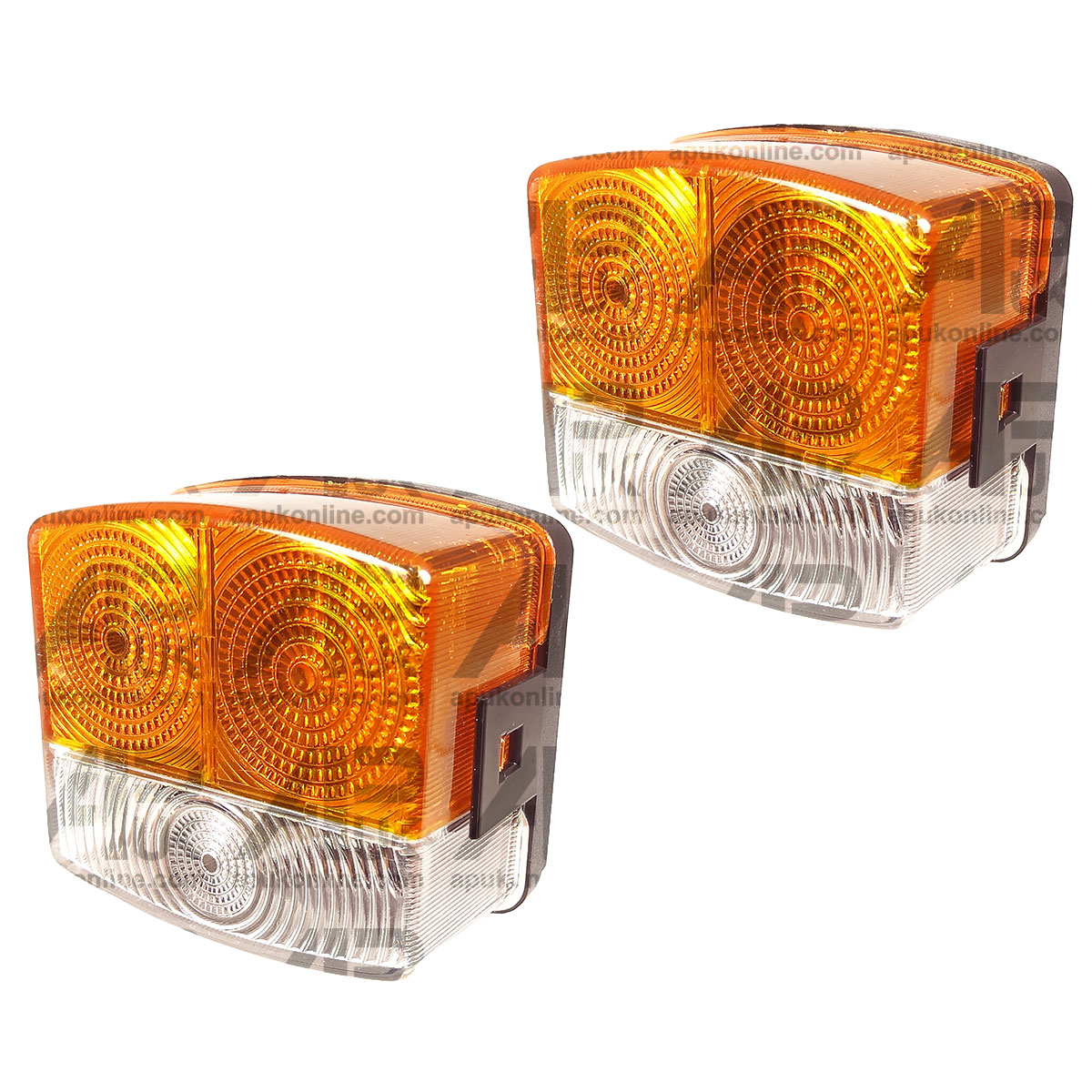 Pair of Front Side Lights Lamps for Case IH 585XL 856 856XL 956XL 1056XL Tractor