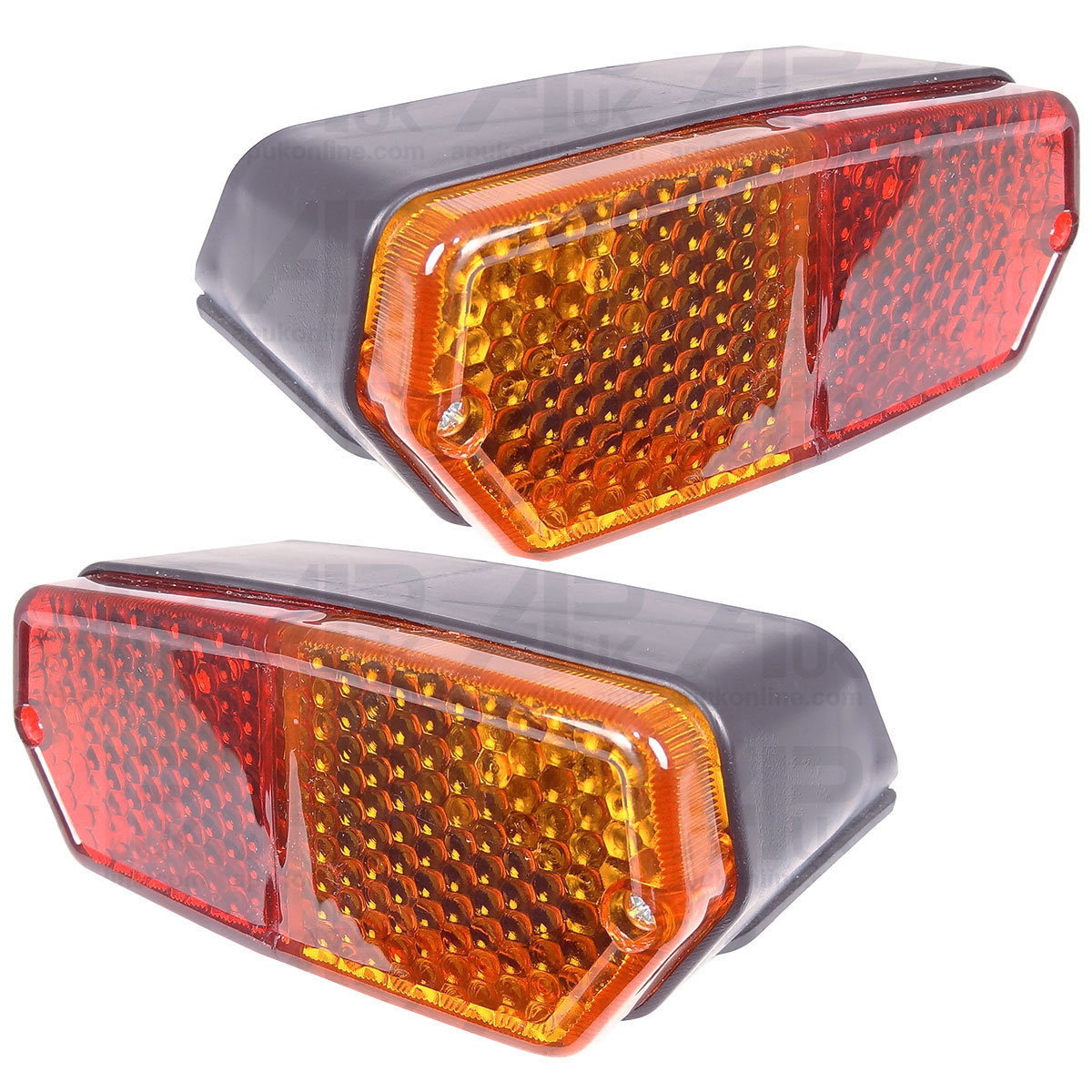 LH &amp; RH Rear Brake Light Lamp for Universal 500 530 533 553 640 643 703 Tractors