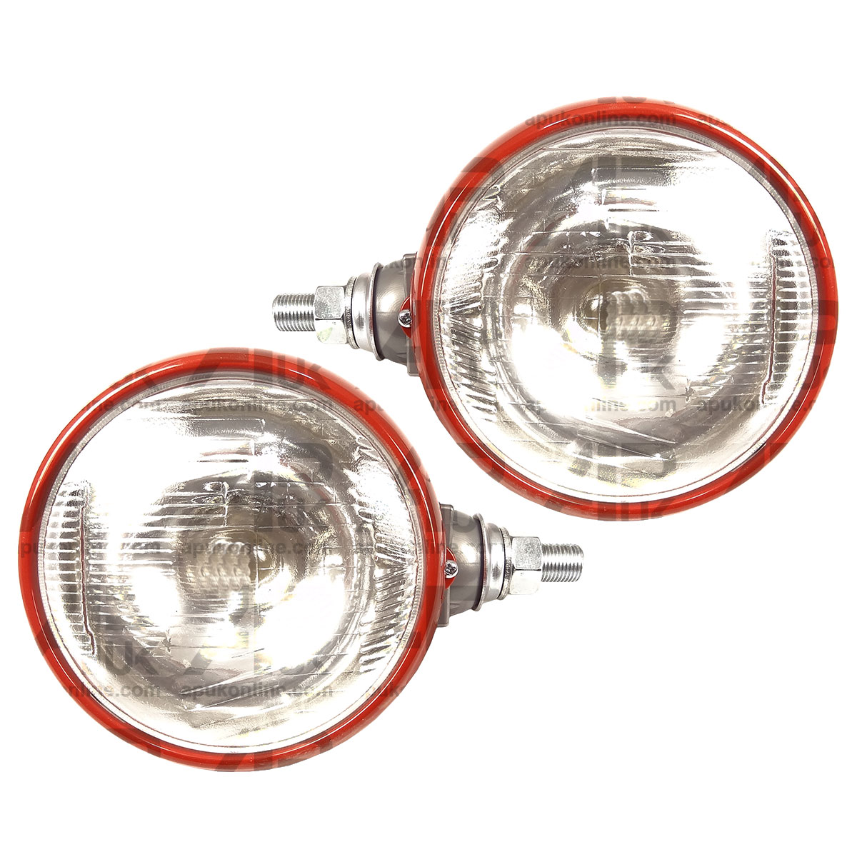 Pair of 12V Headlight Lamps Lights for Massey Ferguson 35 35X 65 765 Tractor