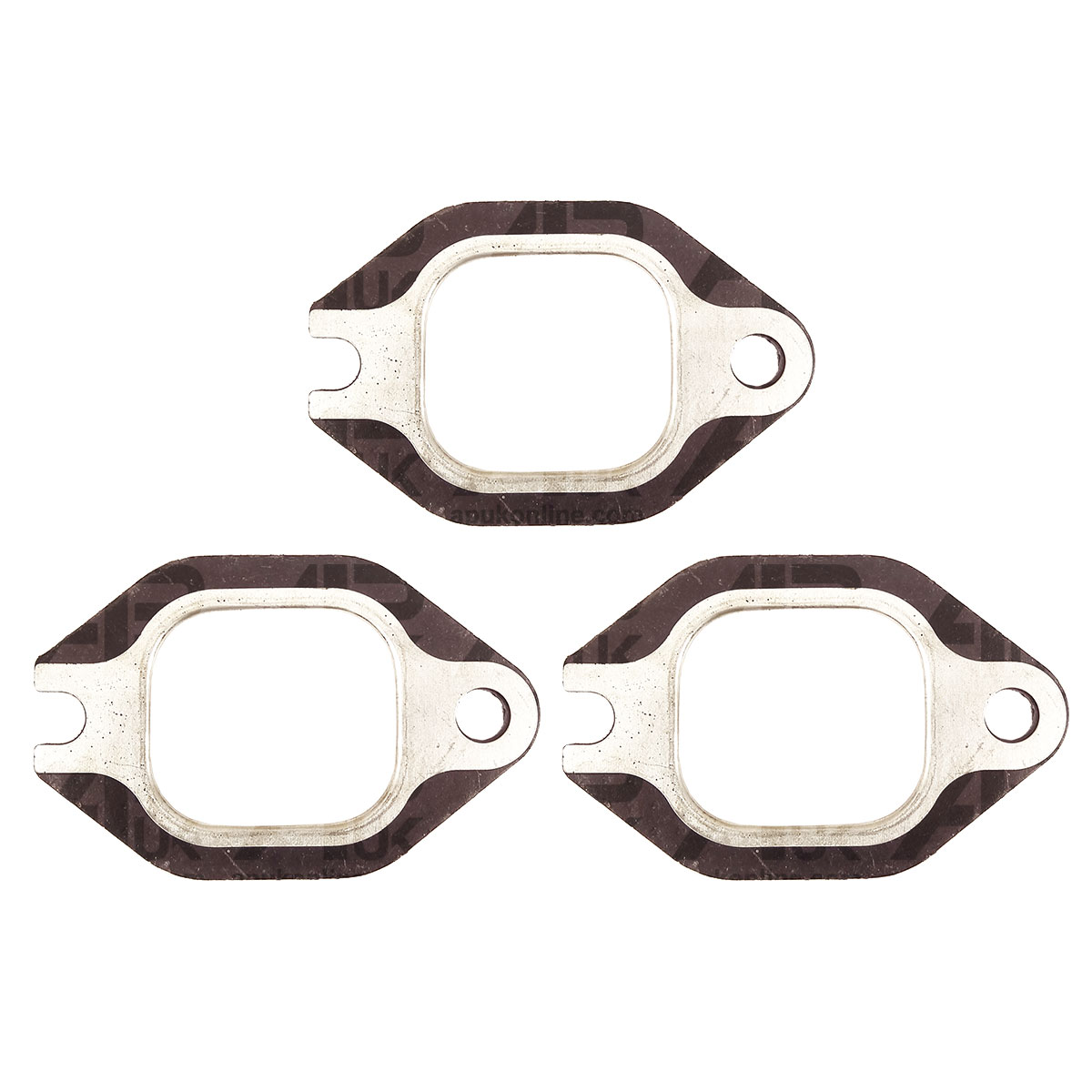 3x Exhaust Manifold Gaskets for New Holland TK65 TK70 TK75 TK76 Crawler Tractor