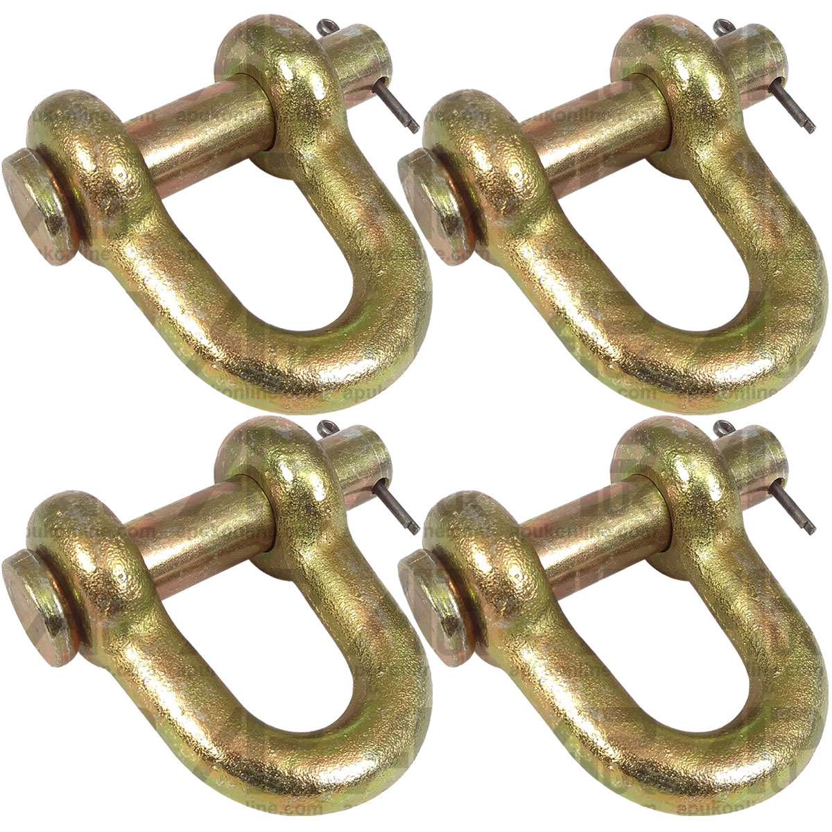4x Check Chain D Shackles for Massey Ferguson 65 165 168 265 175 178 185 Tractor