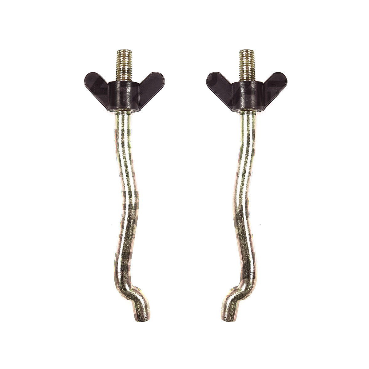 Pair of Bonnet Catch Clamping Pin &amp; Wing Nut for Massey Ferguson 35 FE35 Tractor