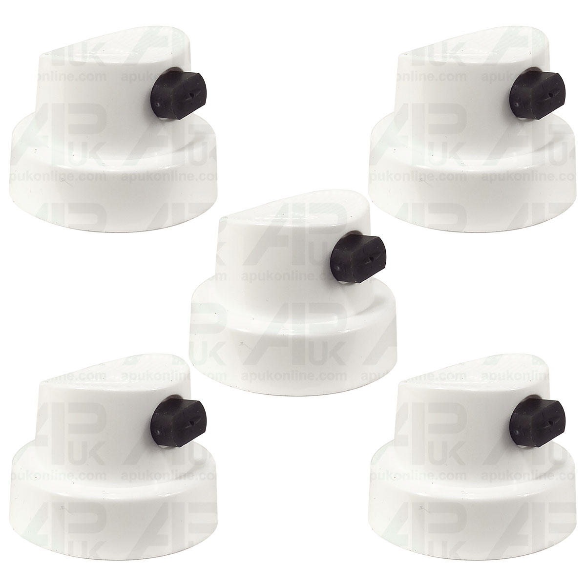 5x Spray Paint Nozzles Replacement Caps for Aerosol Spray Can Tips Universal Fit