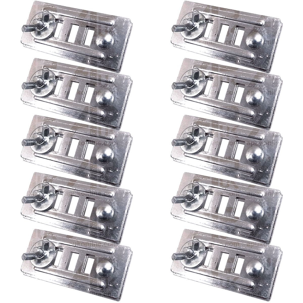 20 Sets Electric fence fencing tape to tape steel connectors 20/40mm wire Ribbon 