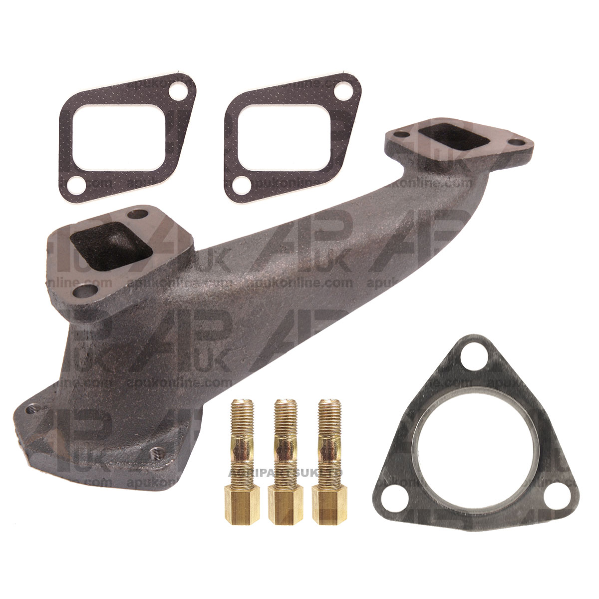 Exhaust Manifold &amp; Gaskets Studs Kit for Massey Ferguson 30D 50 50B 285S Tractor