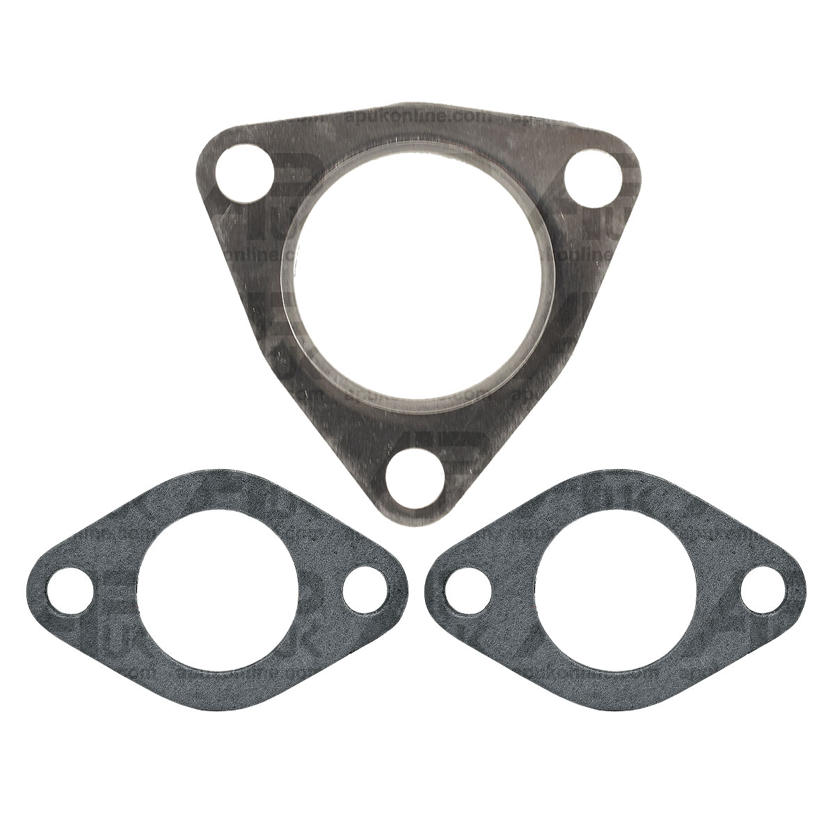 Exhaust Manifold Gasket Set 3 Cyl for Massey Ferguson 35 35X 133 135 Tractor