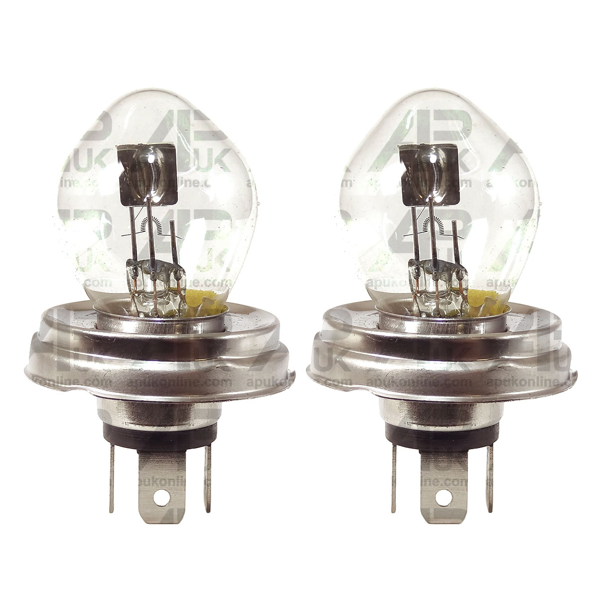 Pair of Headlight Lamp Bulbs 12V for Ferguson FE35 Massey 35 35X 65 765 Tractor