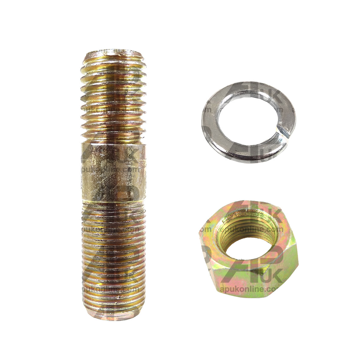 Drawbar Mounting Stud &amp; Nut &amp; Washer 5/8&quot; for Ferguson TEA20 TED20 TEF20 Tractor