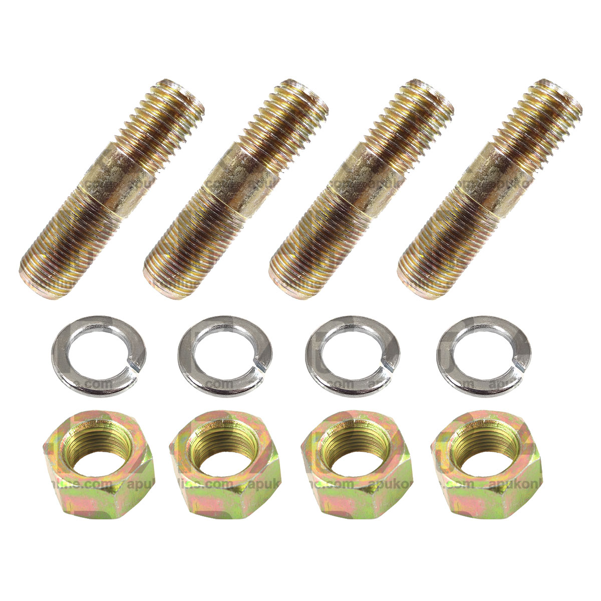 Drawbar Mounting Studs Kit 5/8&quot; for Massey Ferguson FE35 35 65 135 165 Tractor
