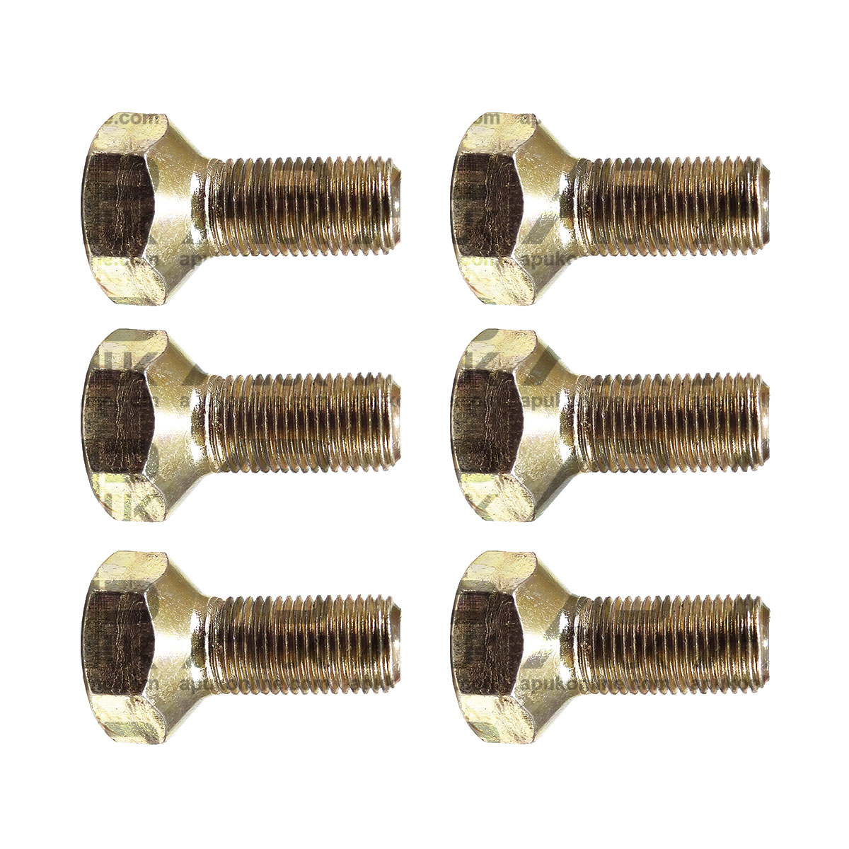 6x Front Wheel Bolts 1/2&quot; UNF for Massey Ferguson 35 65 135 148 165 240 Tractor