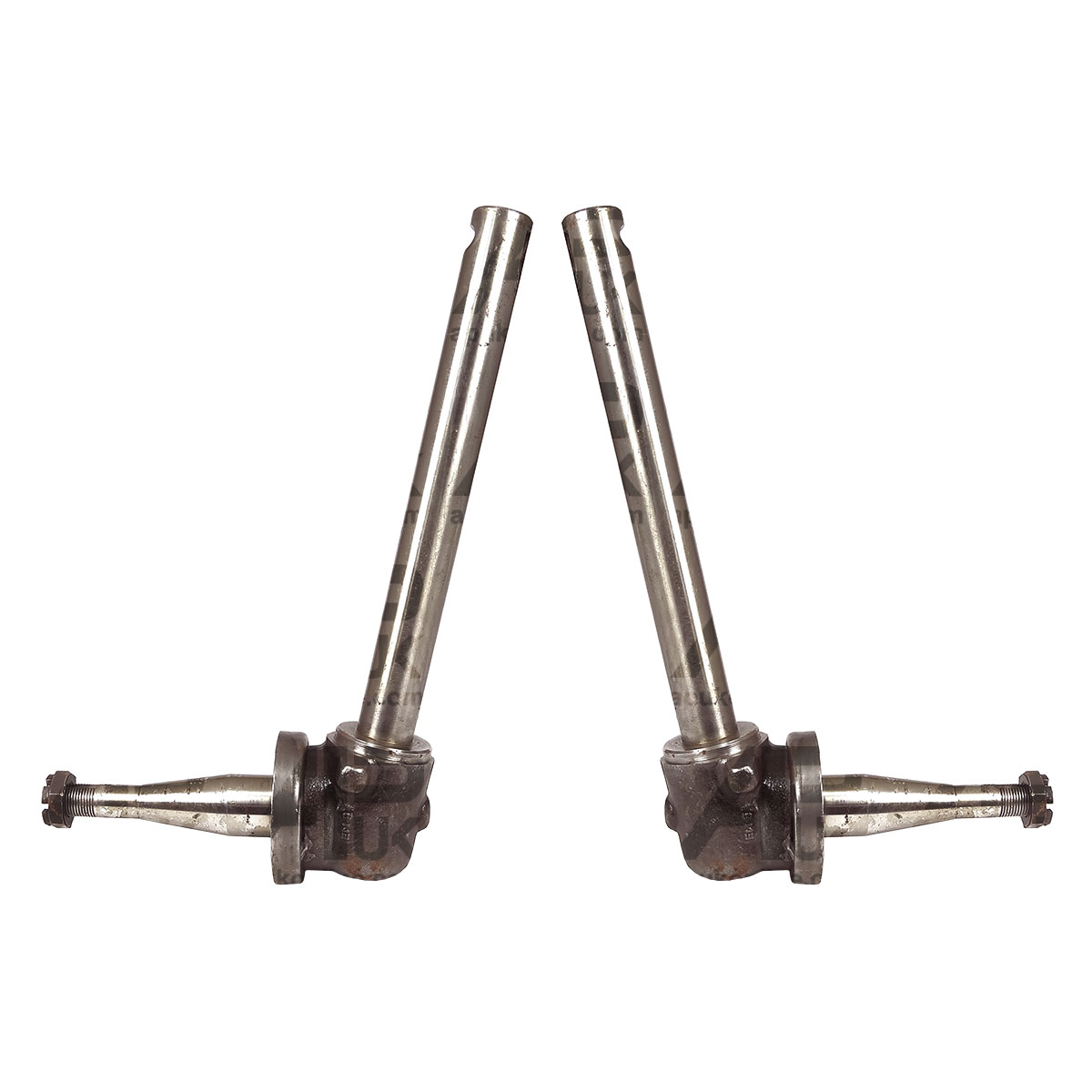 Pair Front Steering Spindles for Ferguson TEH20 FF30 TO20 TO30 TO35 Tractor
