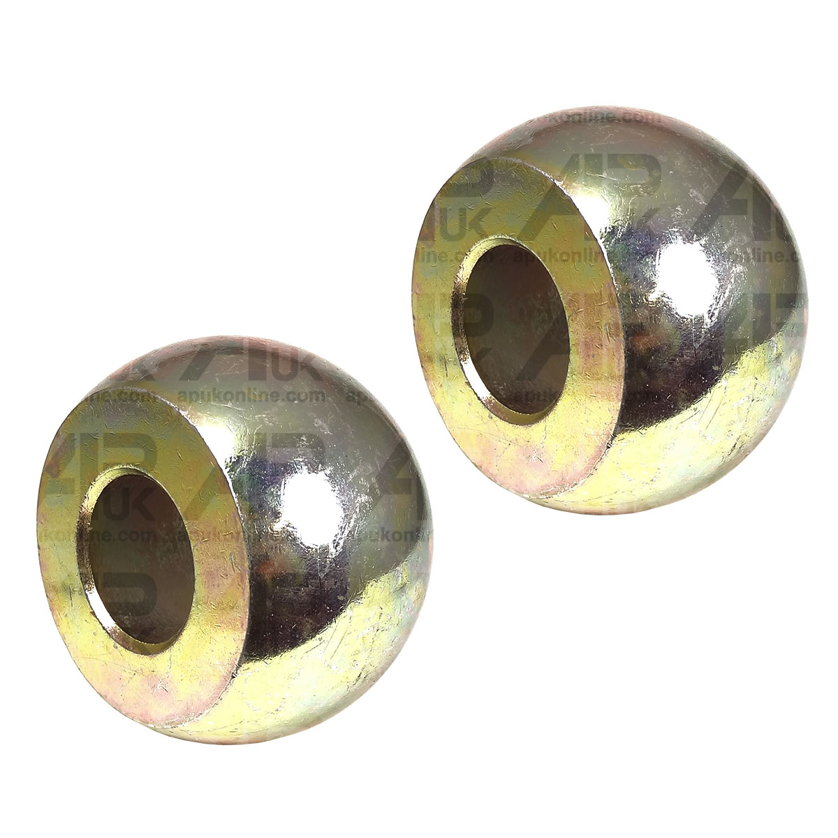 PAIR Cat 2/1 Linkage Link arm Balls for Ford New Holland Fordson Fiat Tractor