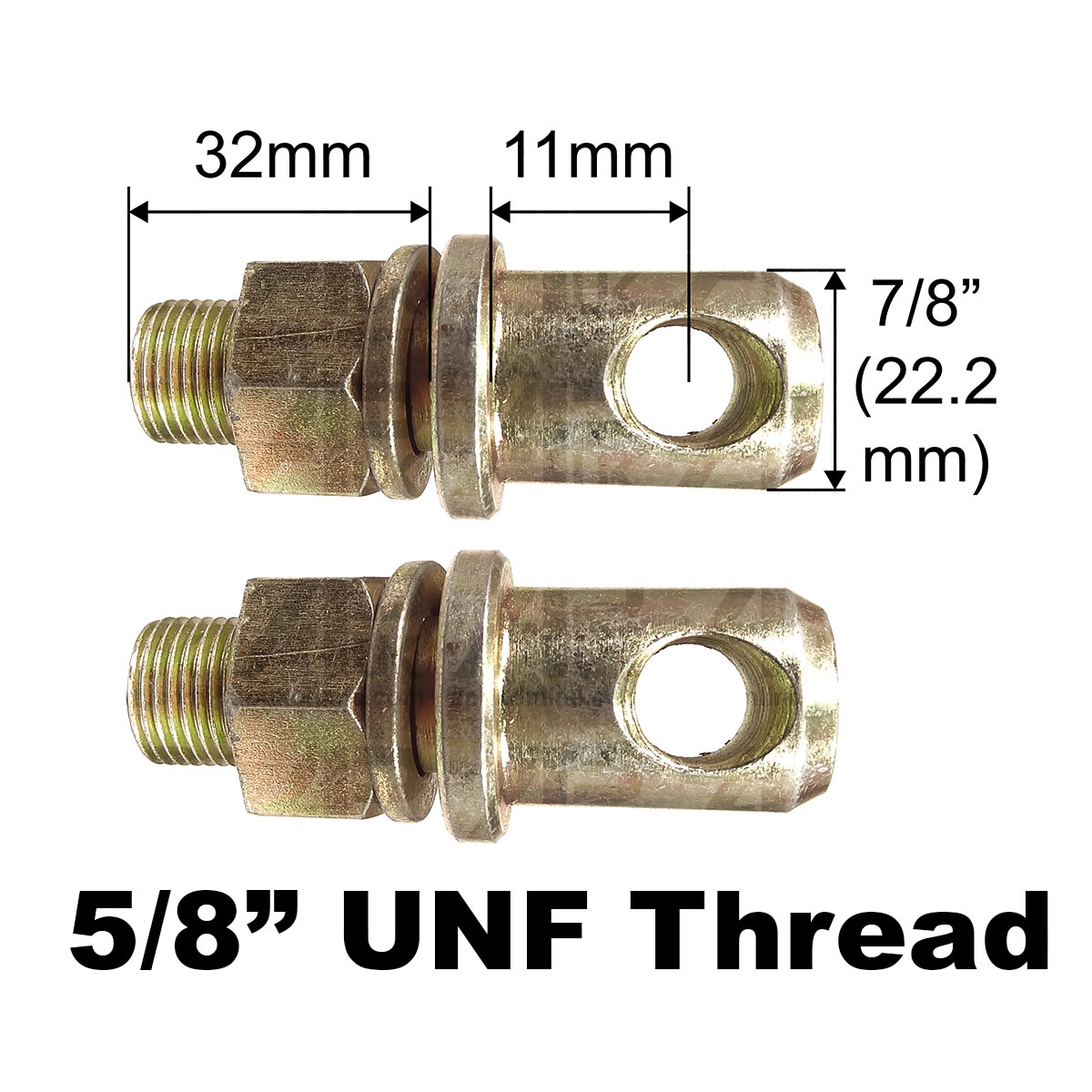 2x Stabiliser Pins Studs for Massey Ferguson TE20 TEA20 TED20 FE35 135 Tractor