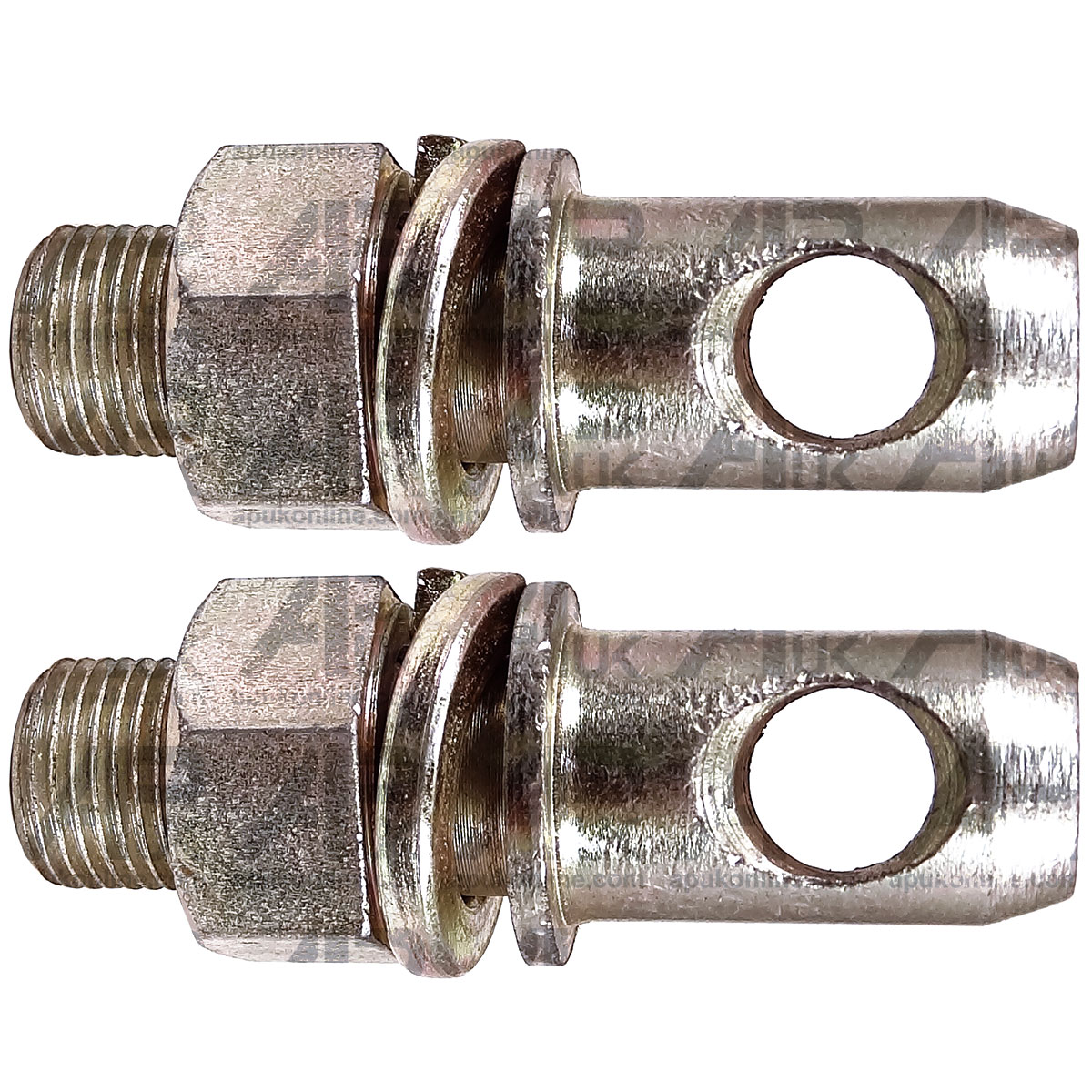 2x 22mm 7/8 Stabiliser Pin Stud 5/8 UNF Thread for Massey Ferguson Tractor