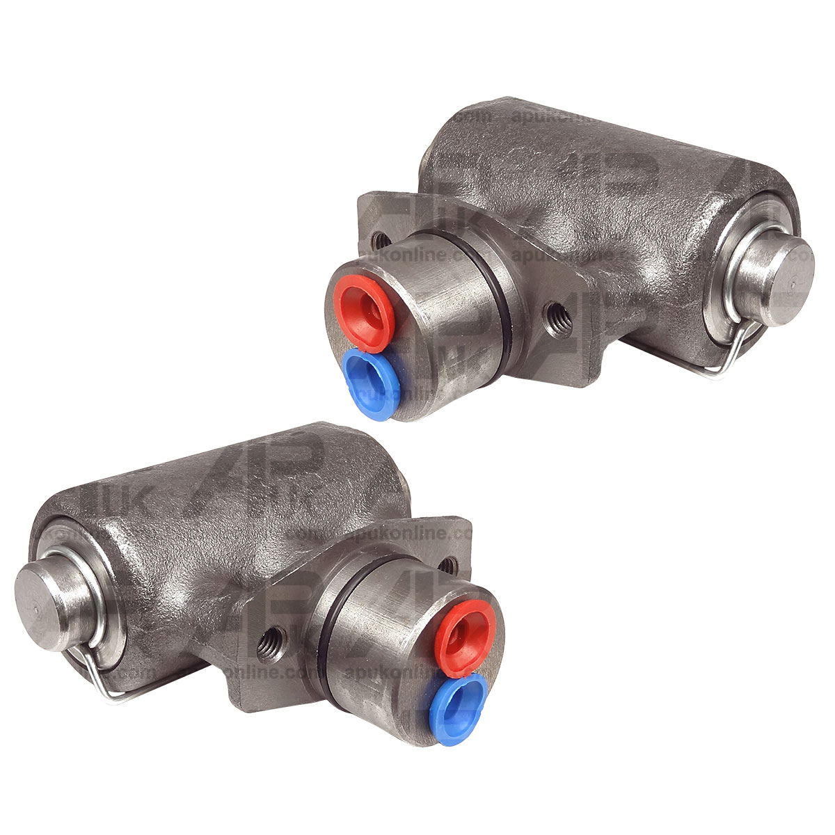 Pair Brake Slave Cylinders LH/RH for Massey Ferguson 352 355 365 398 399 Tractor