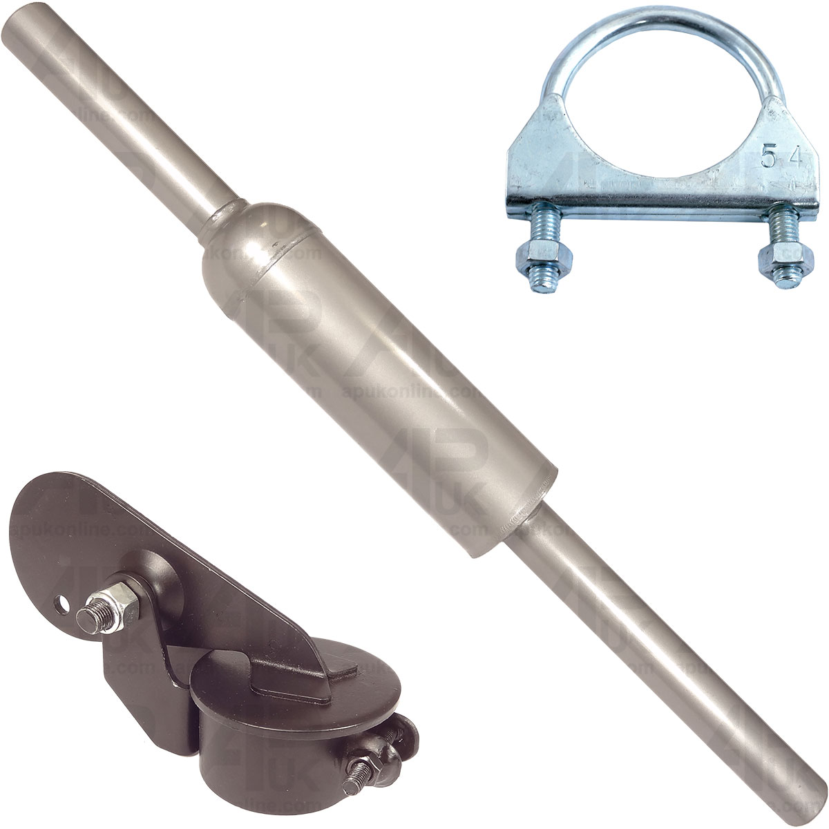 Exhaust Silencer &amp; Weather Rain Cap for Fordson Major Super Power Tractor