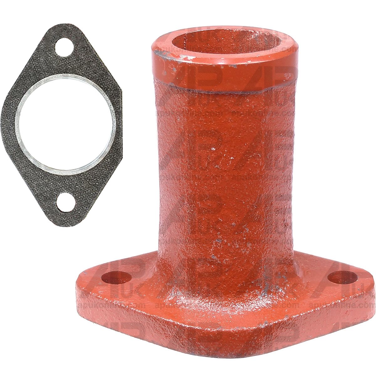 Exhaust Elbow &amp; Gasket for International Harvester B275 B414 374 384 444 Tractor