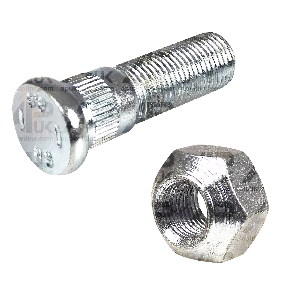 Rear Wheel Nut &amp; Stud 9/16 for Ferguson FE35 TE20 TEA20 TED20 TEF20 TO20 Tractor