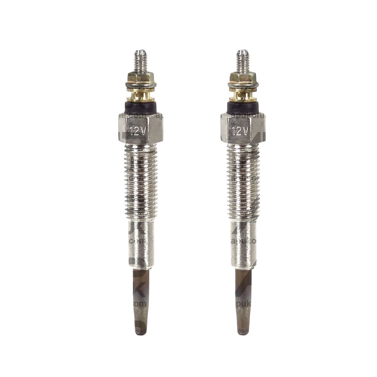 2x Heater Glow Plugs for Ford 1100 1110 1120 1200 1210 1220 1300 Compact Tractor