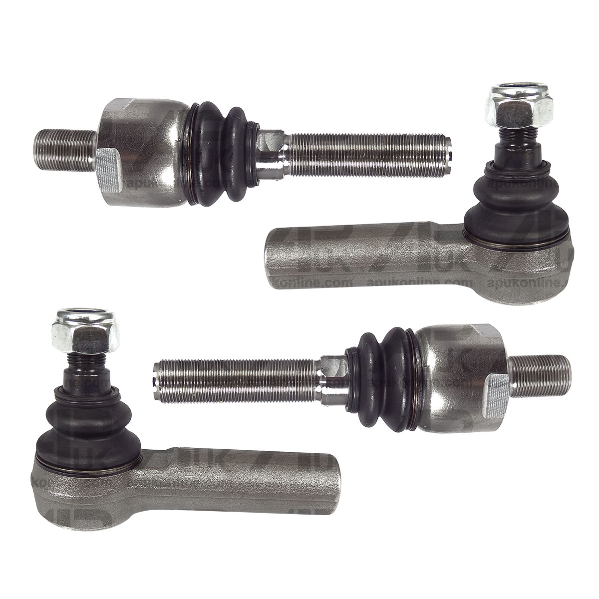 2 Front Rear Tie Track Rod End Steering Joint for Merlo P26.6 P30.7 Telehandler