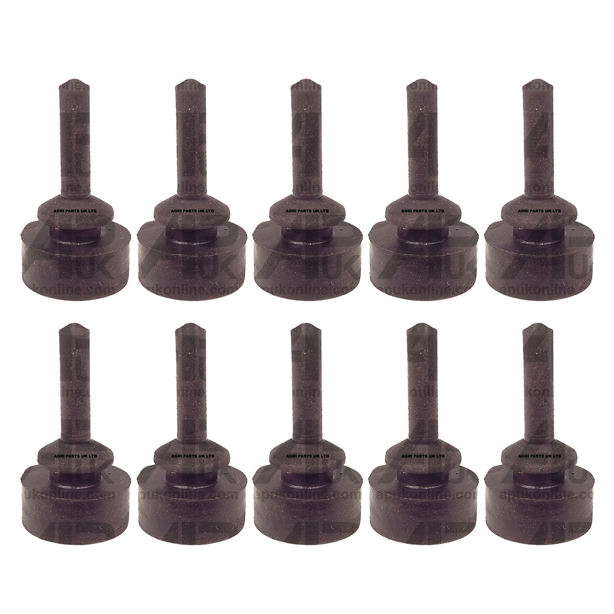 10 Bonnet Panel Rubber Pad Grommet for Ford New Holland TS90 TS100 TS110 Tractor