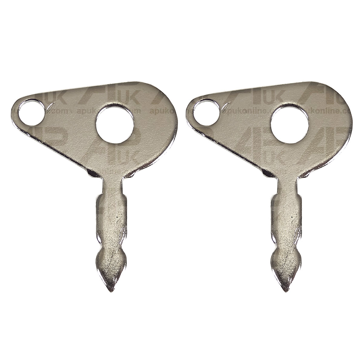 2x Ignition Switch Spare Key for Leyland Marshall Nuffield Lucas Landini Tractor