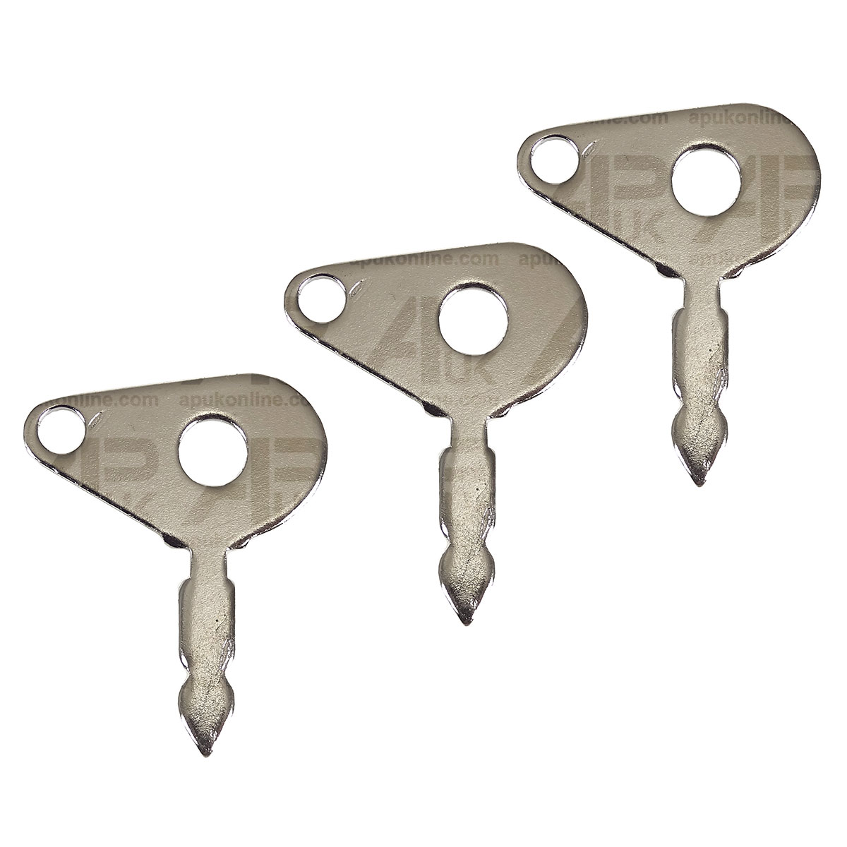 3x Ignition Switch Spare Key for Leyland Marshall Nuffield Lucas Landini Tractor