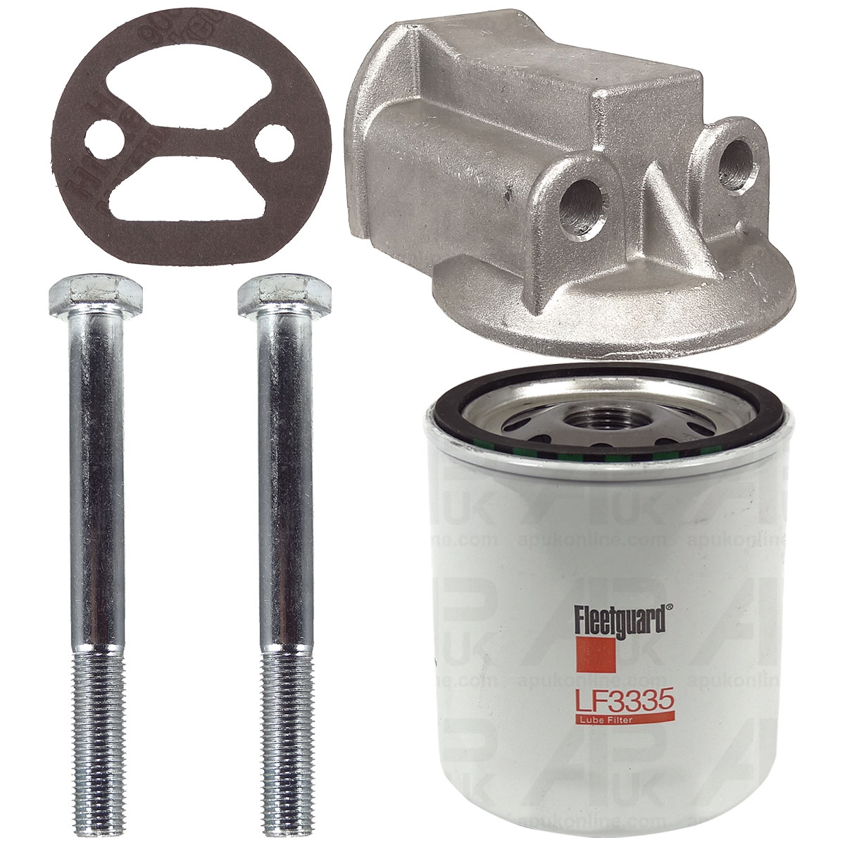 Oil Filter Conversion Kit for Fordson Super Dexta Tractor Perkins AD3.152 Engine