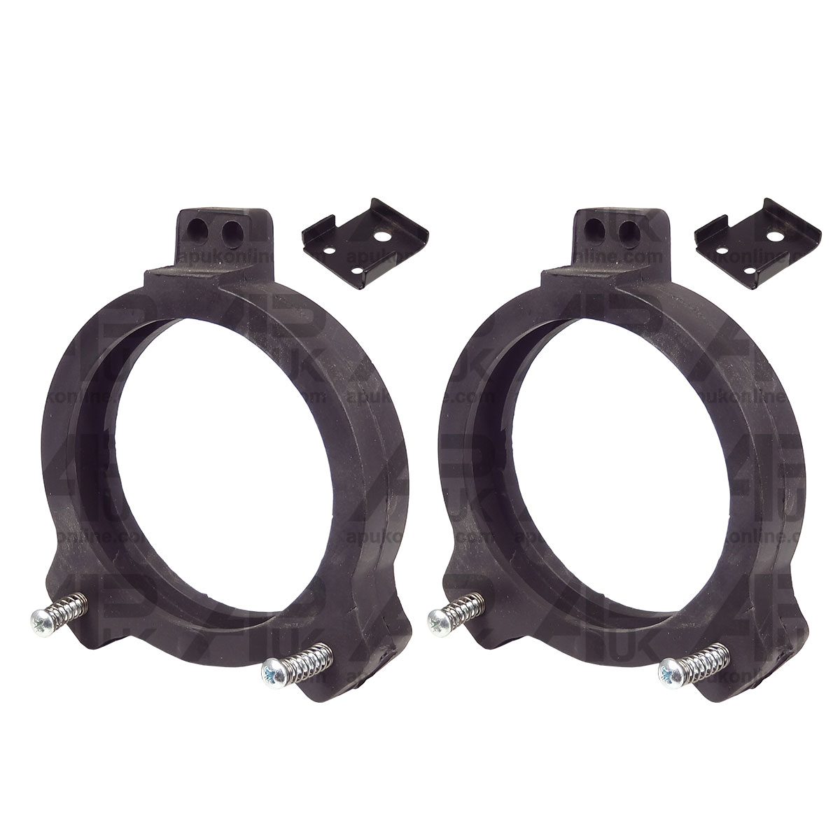 PAIR David Brown 990 995 996 1200 Tractor Head Light Lamp Rubber Mounting Cowls