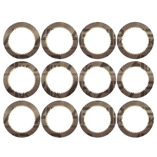 12 X Friction Discs (PTO Clutch plate)