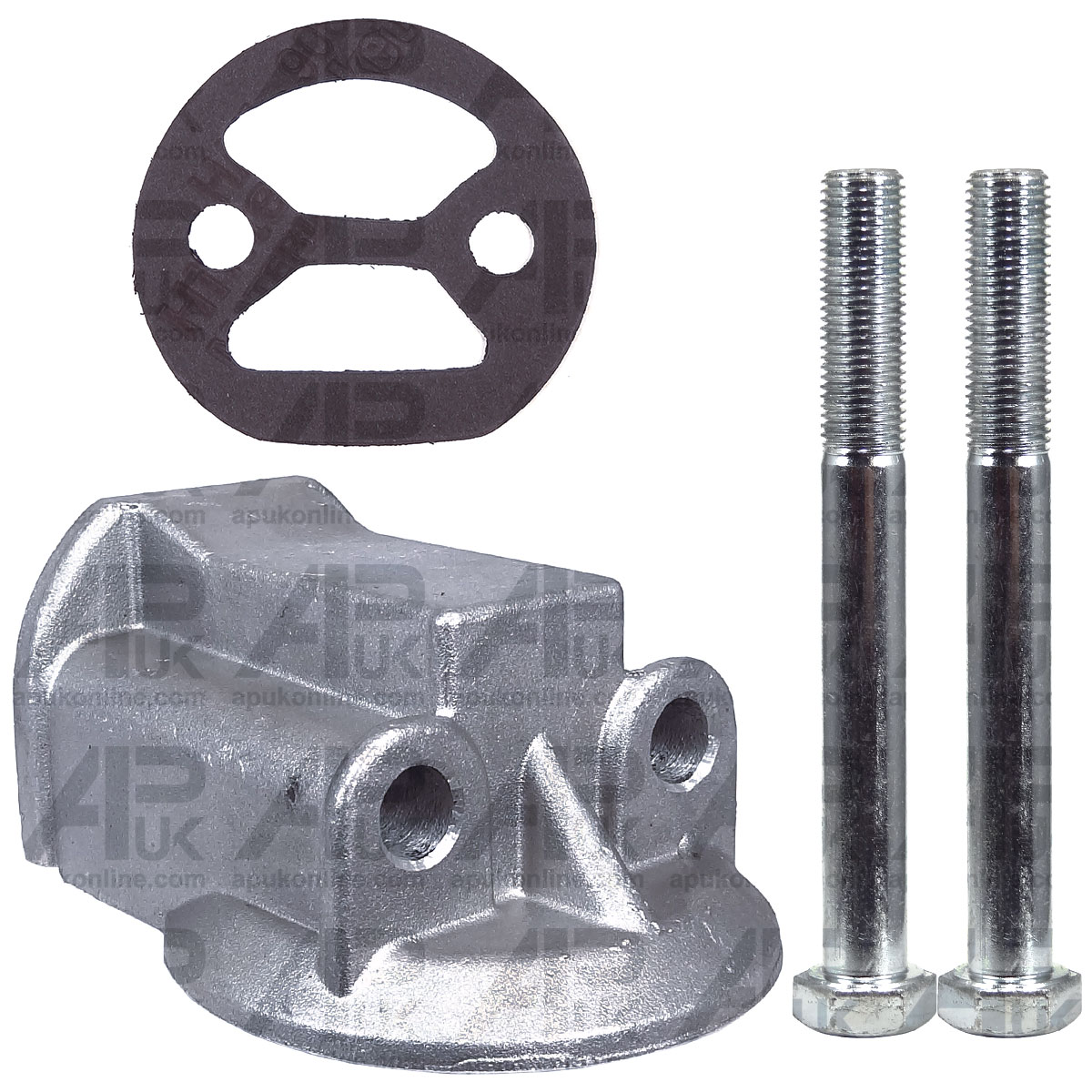 Spin on Filter Head &amp; Gasket Bolts for Massey Ferguson 145 148 152 155 Tractor