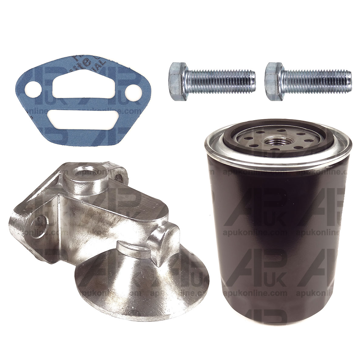 Engine Spin on Oil Filter Kit Assembly for Massey Ferguson 1200 Combine Tractor