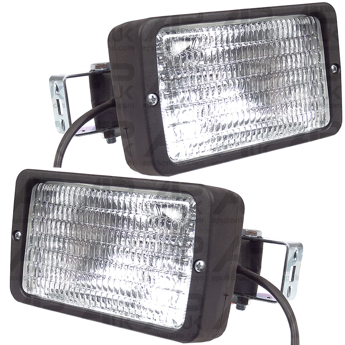 2x Work Lights Lamp Side Mounting for Manitou Merlo JCB Telehandler Telescopic